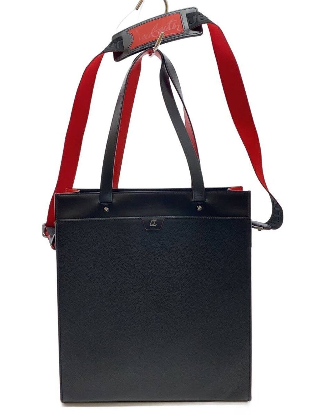 Christian Louboutin Tote Bag Leather Black